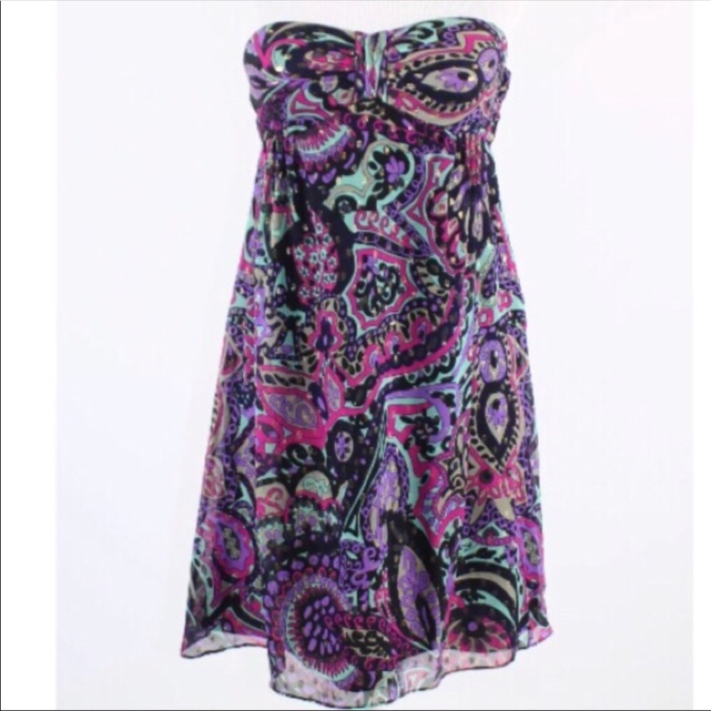 Tibi strapless dress